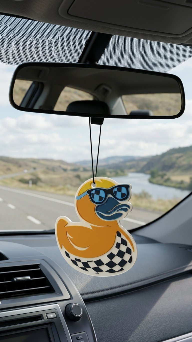 Ready-to-Ship Duck Freshie | Handcrafted Aroma Bead Air Freshener - Image 2